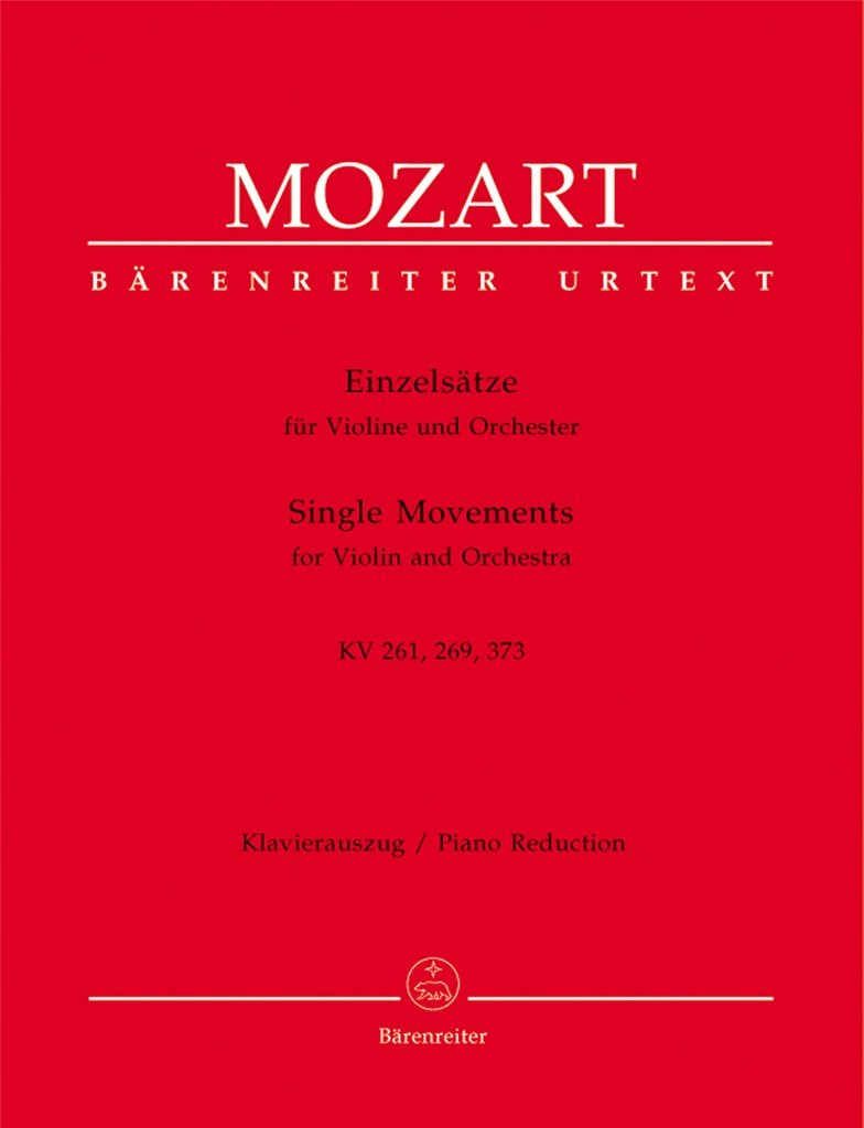 Einzelsatze KV261 269 373
